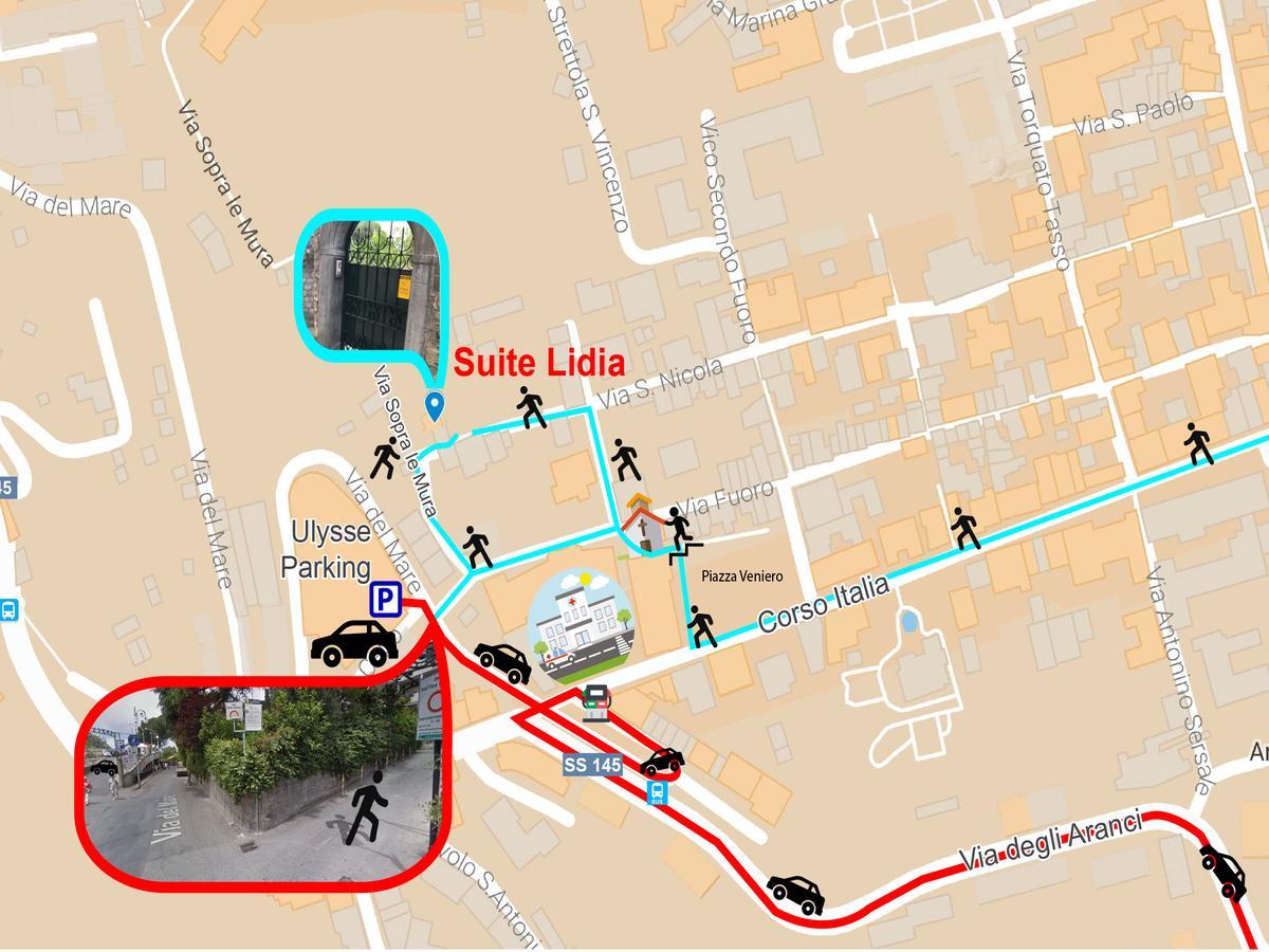 Suite Lidia B&B 索伦托 外观 照片